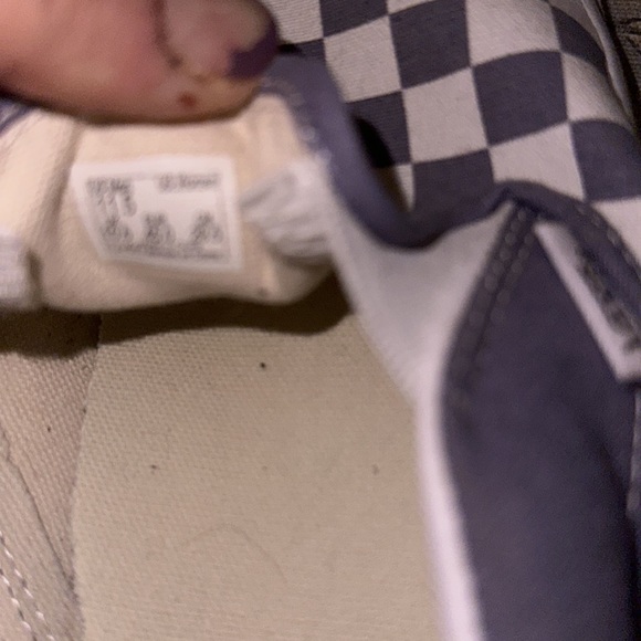Vans checkered slide on’s - Picture 3 of 3